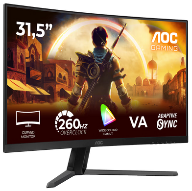 Монiтор 31.5" AOC Black (C32G42ZE) [203981]
