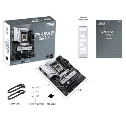 Материнська плата Asus Socket AM5 (Prime X670-P) [607678]