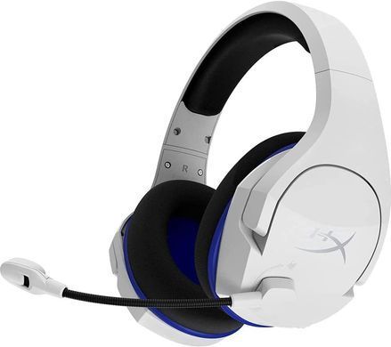 Гарнітура HyperX Cloud Stinger Core PS5/PS4, WL, біло-синій (4P5J1AA) [107316]