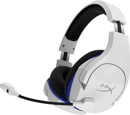 Гарнітура HyperX Cloud Stinger Core PS5/PS4, WL, біло-синій (4P5J1AA) [107316]