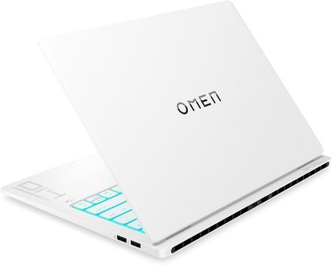 Ноутбук HP OMEN Transcend 14-fb1001ua 14" 3K OLED, Intel U9-285H, 64GB, F2TB, NVD5070-8, Win11, білий (C3UL1EA) [111412]