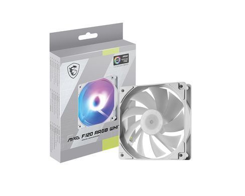 Корпусний вентилятор 120MM MSI (MAG F120 ARGB WHITE-1W) [503069]
