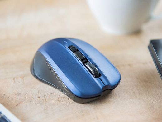 Мишка Modecom MC-WM9.1, бездротова, 4кн., 1600dpi, чорно-синя (M-MC-0WM9.1-140) [401156]