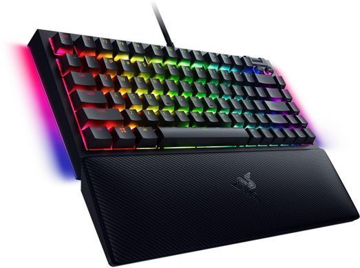 Клавіатура Razer BlackWidow V4 75% RGB 83key Mechanical Tactile Switch GEN-3, USB-A, EN, чорний (RZ03-05000100-R3M1) [103604]