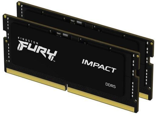Модуль пам`ятi SO-DIMM DDR5 2x32GB/5600 Kingston Fury Impact (KF556S40IBK2-64) [606245]