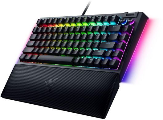 Клавіатура Razer BlackWidow V4 75% RGB 83key Mechanical Tactile Switch GEN-3, USB-A, EN, чорний (RZ03-05000100-R3M1) [103604]