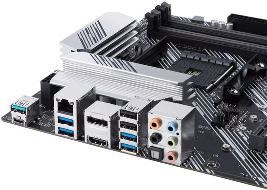 Материнcька плата ASUS PRIME B550-PLUS sAM4 B550 4xDDR4 M.2 HDMI DP ATX (90MB14U0-M0EAY0) [109085]