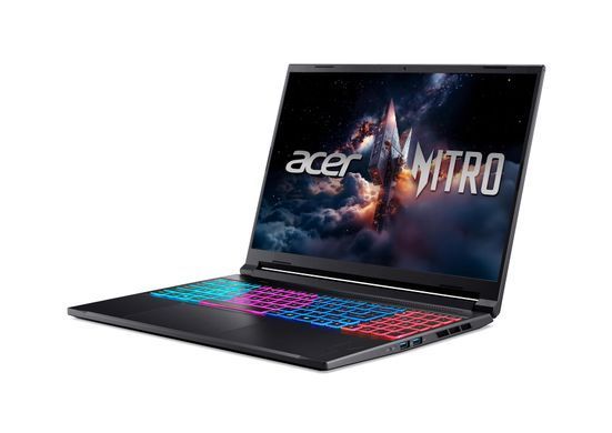 Ноутбук Acer Nitro V 16S ANV16S-41 16" WUXGA IPS, AMD R5-240, 16GB, F1TB, NVD5060-8, Lin, чорний (NH.U03EU.007) [110767]