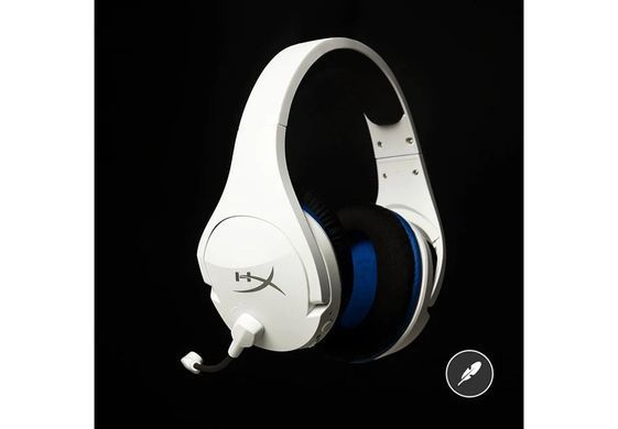 Гарнітура HyperX Cloud Stinger Core PS5/PS4, WL, біло-синій (4P5J1AA) [107316]