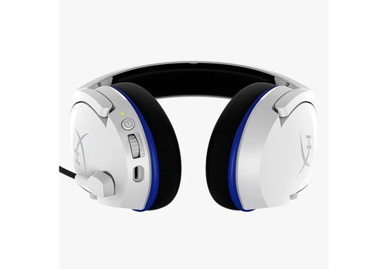 Гарнітура HyperX Cloud Stinger Core PS5/PS4, WL, біло-синій (4P5J1AA) [107316]