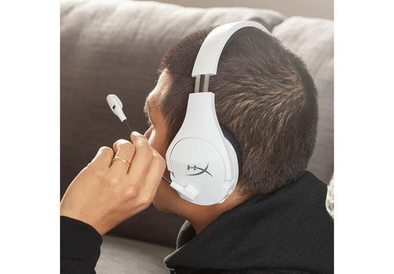 Гарнітура HyperX Cloud Stinger Core PS5/PS4, WL, біло-синій (4P5J1AA) [107316]