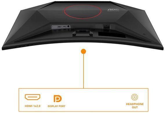 Монiтор 31.5" AOC Black (C32G42ZE) [203981]