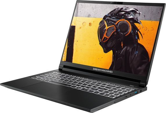 Ноутбук Dream Machines RT5050-15 15.3FHD+ IPS, AMD AI 9 HX 370, 16GB, F1TB, NVD5050-8, DOS, чорний (RT5050-15UA26) [113567]