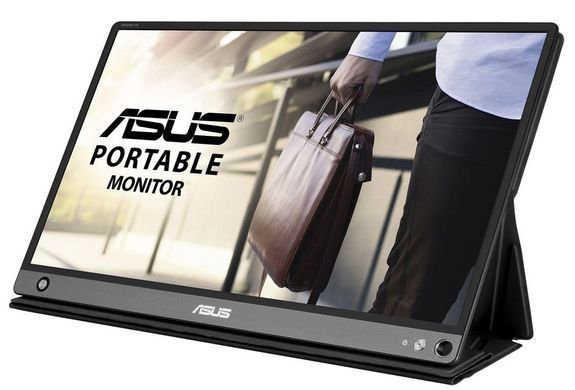 Монітор портативний Asus 15.6" ZenScreen GO MB16AHP mHDMI, USB-C, MM, IPS, 7800mAh, Cover (90LM04T0-B01170) [100816]