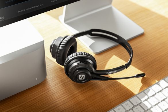 Гарнітура Sandberg Wireless Headset ANC+ENC, Bluetooth, Black (126-44) [403153]