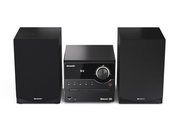 Мікросистема Sharp Micro Sound System Black (XL-B512(BK)) [617146]