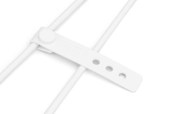 Кабель для зарядки USB-C, USB-C - USB-C 1 м, USB 2.0, 60W, силіконовий, білий DIGITUS by ASSMANN (AK-300341-010-W) [501113]