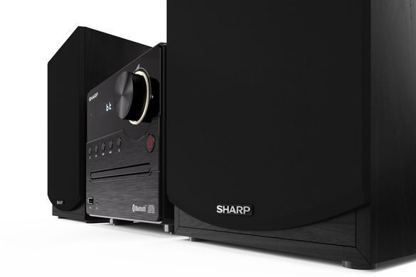 Мікросистема Sharp Micro Sound System Black (XL-B512(BK)) [617146]