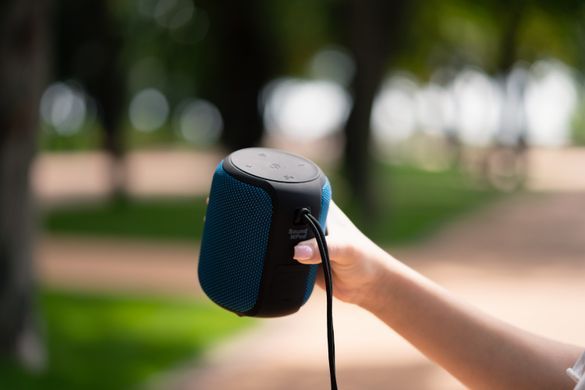 Портативна акустична система 2E SoundXPod 15Вт, BT 5.3, TWS, IPX6, Синій (2E-BSSXPWBL) [113633]