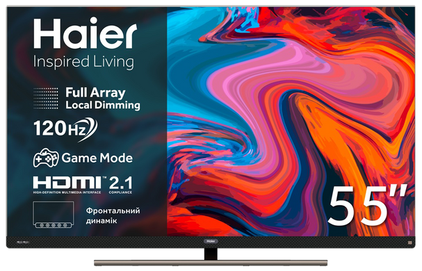 LED-телевізор Haier (H55S900UX) [200459]