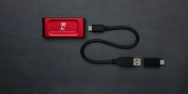 SSD накопичувач Kingston XS1000GA 1TB USB 3.2 Type-C (SXS1000/1000GA) [204201]