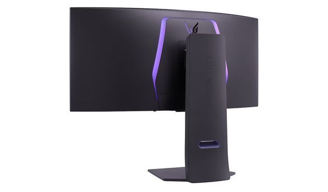 Монітор LG 34" 2xHDMI, DP, USB, Audio, OLED, 3440x1440, 240Hz, 0.03ms, DCI-P3 98.5%, G-SYNC, FreeSync, AdaptiveSync, HAS, DisplayHDR True Black 400 (34GS95QE-B) [101040]