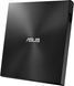 Привід оптичний портативний ASUS ZenDrive SDRW-08U7M-U DVD+-R/RW burner M-DISC USB2.0 чорний Retail Box Slim (90DD01X0-M29000) [109581], фото 4