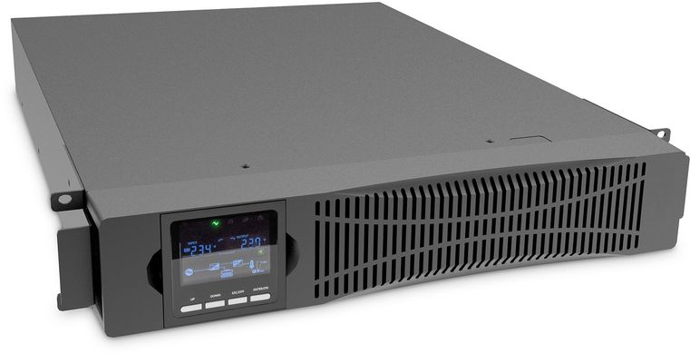 Digitus ДБЖ OnLine, 1000VA/1000W, LCD, 8xC13, RJ45, RS232, USB, Rack/Tower (DN-170093)