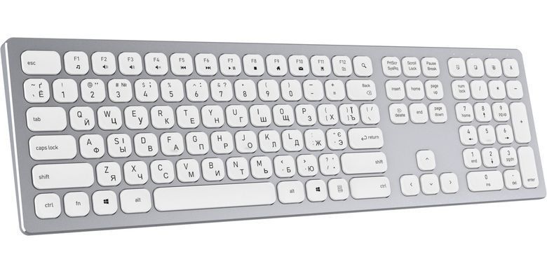 Клавіатура бездротова OfficePro White (SK1550W) [609370]