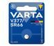 Батарейка Varta срібно-цинкова V377 (AG4, LR626, SR626SW, 177) блістер, 1 шт (00377101401) [113972], фото 2