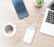 Акумулятор портативний літій-іонний Power Bank D-Link 20000мА*год, 65Вт PD 3.0, QC 3.0, 2xUSB-C, 1xUSB-A з дисплеєм, білий (DPP-201) [113519], фото 7