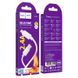 Кабель HOCO X122 Benefit silicone charging data cable Micro White (6942007662215) [806392], фото 2