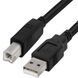 Кабель USB 2.0 AM-BM, 2.0 м, Kingda (KDUSB2002-2M) [403855], фото 1