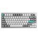 Клавіатура механічна Lemokey P1 Pro 84Key, Keychron Super Banana, WL/BT/USB-A, QMK/VIA, Hot-Swap, EN/UKR, RGB, Knob, Space Silver (P1P-X4-UA) [103655], фото 6