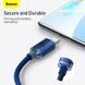 Кабель Baseus Crystal Shine Series Fast Charging Data Cable USB to Type-C 100W 2m Blue (CAJY000503) [805446], фото 14