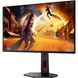 Монітор TFT 26.5" AOC, QD-OLED, 360Hz, 0,3ms, 2xHDMI, DP, USB-hub, HAS, Pivot, чорно-червоний (Q27G4SDR) [404962], фото 3