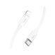 Кабель HOCO X87 Magic silicone PD charging data cable for iP White (6931474783189) [805377], фото 1