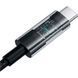 Кабель Baseus Gem Fast-Charging Data Cable USB to USB-C 100W 2m Cluster Black (P10373002111-01) [802267], фото 4