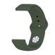 Силіконовий ремінець BeCover для Xiaomi Amazfit Bip/Bip Lite/Bip S Lite/GTR 42mm/GTS/TicWatch S2/TicWatch E Khaki (706204) [604735], фото 2