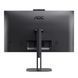 Монітор TFT 27" AOC, QHD, IPS, 75Гц, 1 мс, HDMI, DP, USB-C, USB-hub, HAS, Pivot, webcam, колонки (Q27V5CW/BK) [402039], фото 5