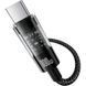 Кабель Baseus Gem Fast-Charging Data Cable USB to USB-C 100W 2m Cluster Black (P10373002111-01) [802267], фото 3