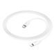 Кабель HOCO X87 Magic silicone PD charging data cable for iP White (6931474783189) [805377], фото 4