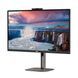 Монітор TFT 27" AOC, QHD, IPS, 75Гц, 1 мс, HDMI, DP, USB-C, USB-hub, HAS, Pivot, webcam, колонки (Q27V5CW/BK) [402039], фото 3
