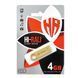 Флеш-накопичувач USB 4GB Hi-Rali Shuttle Series Gold (HI-4GBSHGD) [607135], фото 2