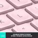 Клавіатура бездротова Logitech MX Keys Mini Wireless Illuminated UA Rose (920-010500) [605922], фото 2