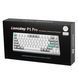 Клавіатура механічна Lemokey P1 Pro 84Key, Keychron Super Banana, WL/BT/USB-A, QMK/VIA, Hot-Swap, EN/UKR, RGB, Knob, Space Silver (P1P-X4-UA) [103655], фото 12