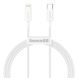 Кабель Baseus Superior Series Type-C to IP PD 20W 1m White (CATLYS-A02) [802561], фото 1