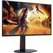 Монітор TFT 26.5" AOC, QD-OLED, 360Hz, 0,3ms, 2xHDMI, DP, USB-hub, HAS, Pivot, чорно-червоний (Q27G4SDR) [404962], фото 2