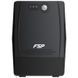 ДБЖ FSP Fortron FP1000, 1000ВА/600Вт, Line-Int, 4*Schuko, AVR, Black (PPF6000601) [400909], фото 1