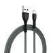 Кабель ColorWay USB - Lightning (M/M), braided cloth, 3 А, 1 м, Gray (CW-CBUL041-GR) [614609], фото 4